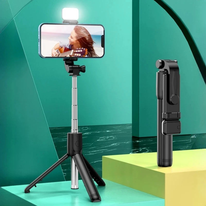 Mini Wireless Tripod Bluetooth Selfie Stick