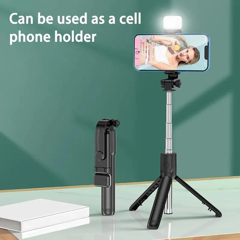 Mini Wireless Tripod Bluetooth Selfie Stick